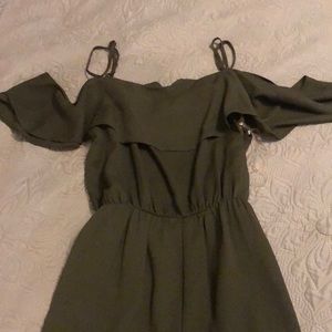 Olive jumpsuit